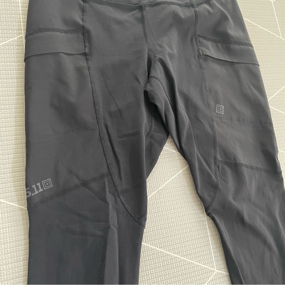 5.11 Tactical Women’s Ashima Black Leggings Size M - Picture 4 of 9